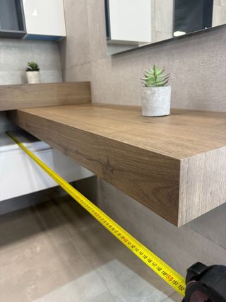 Mueble baño completo con espejos y grifería