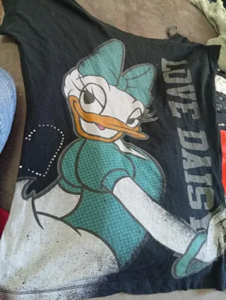 Lote 5 Camisetas S/M Estampadas Divertidas