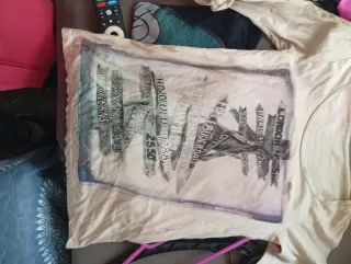 Lote 5 Camisetas S/M Estampadas Divertidas