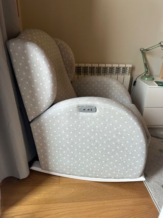 Mecedora Lactancia Flor Slow System Tela