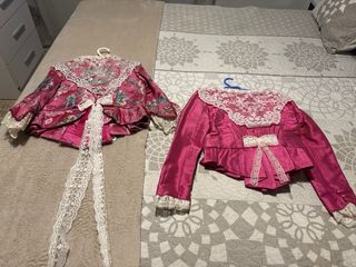 Vestido fallera para niña, talla de 6 a 9 años