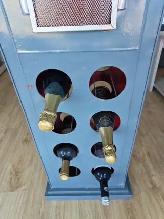 Botellero Vintage Estilo Gasolinera