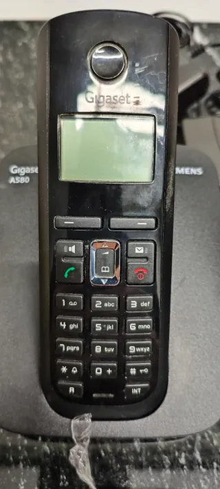 Teléfono Inalámbrico Siemens Gigaset Negro