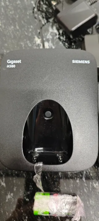 Teléfono Inalámbrico Siemens Gigaset Negro