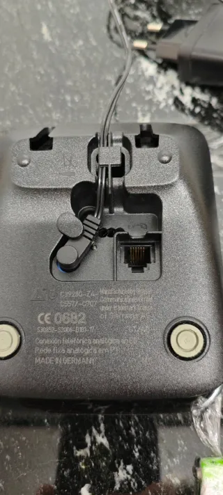 Teléfono Inalámbrico Siemens Gigaset Negro