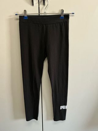 Mallas Puma Niña Talla M Negras