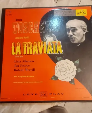 Vinile 33 giri La Traviata Toscanini RCA Victor