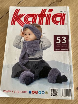 Libros de labores de Katia de patrones de niños