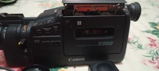 Cámara de vídeo Canon Negra