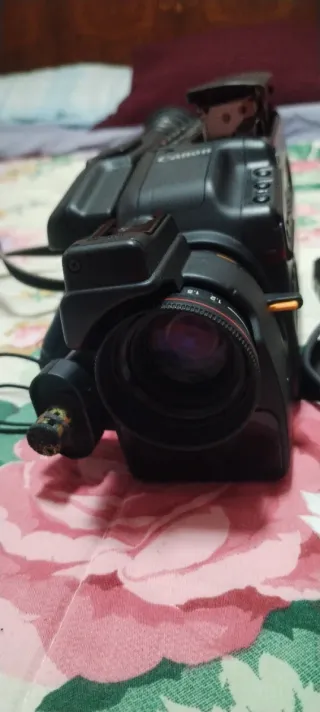 Cámara de vídeo Canon Negra