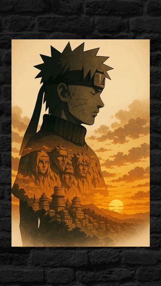 Cuadro Naruto Anime