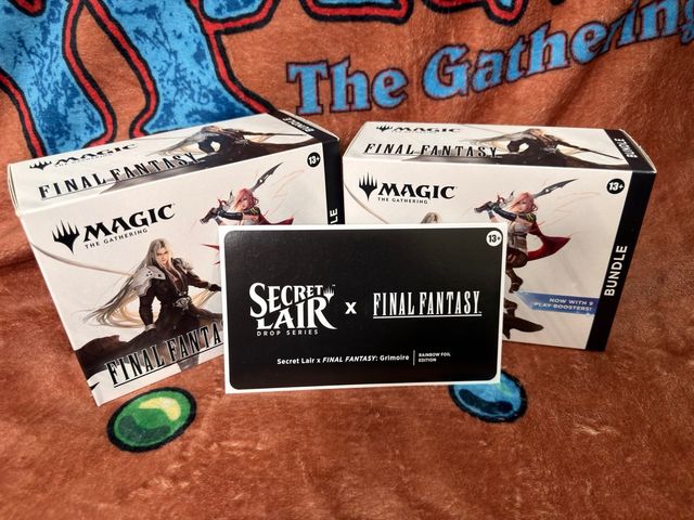 mtg secret lair final fantasy grimoire Magic the Gathering, Secret Lair: Secret Lair x Final Fantasy: Grimoir   Card Monster Games