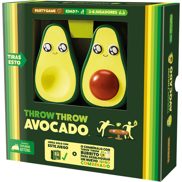 Throw Throw Avocado Juego de Mesa