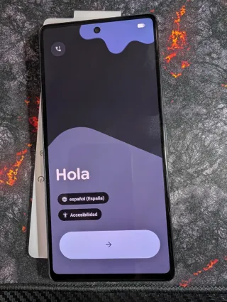 Google Pixel 7 128GB Obsidiana libre, caja y funda