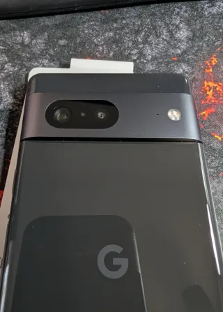 Google Pixel 7 128GB Obsidiana libre, caja y funda