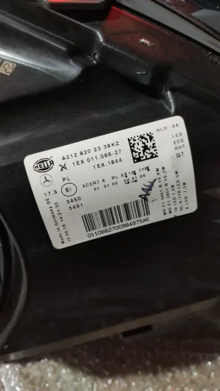 Óptica LED Mercedes-Benz 2128202339