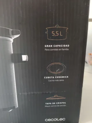 Olla Chup Chup Cecotec 5.5L Cerámica