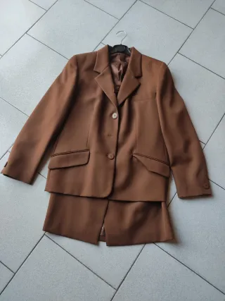 Tailleur Krizia vintage marrone
