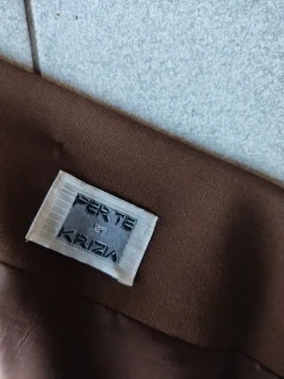 Tailleur Krizia vintage marrone