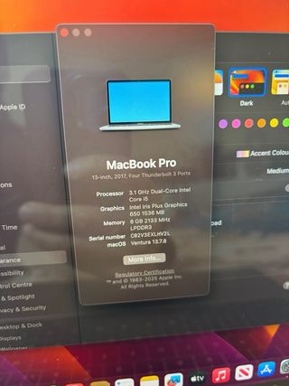 MacBook Pro 13.3 inch i5 core
