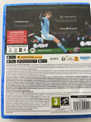 Juego PS5 FC 25 y FC 24