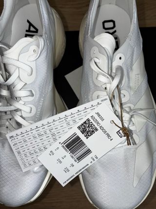 Adidas Adizero Adios Pro 4 W Blancas