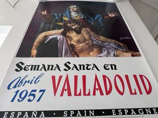 Cartel Semana Santa Valladolid 1957