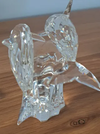 Delfines Madre e Hijo Cristal Swarovski