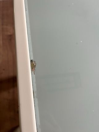 Mesa extensible cristal 120-210cm.