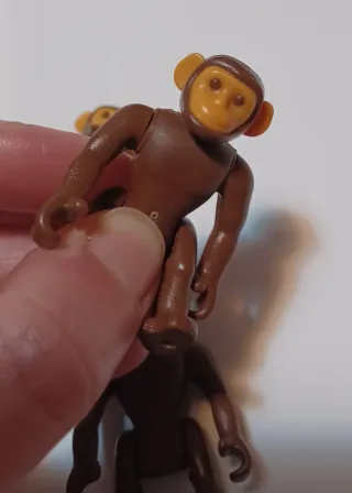 Playmobil Chimpancés en Roca