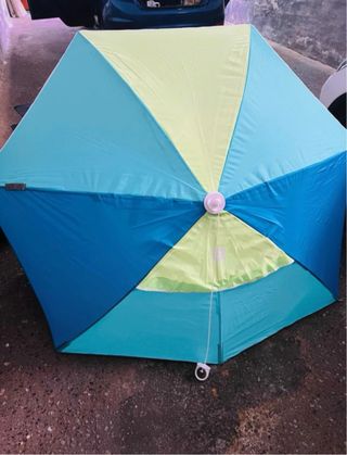 Sombrilla Refugio Playa Azul/Verde/Amarillo