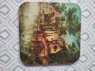 Posavasos Antiguos - Set de 5