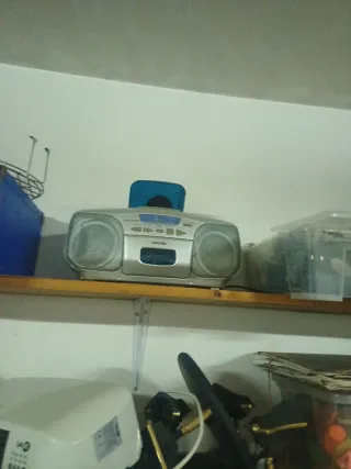 Radiocasete Philips y SABA Plata