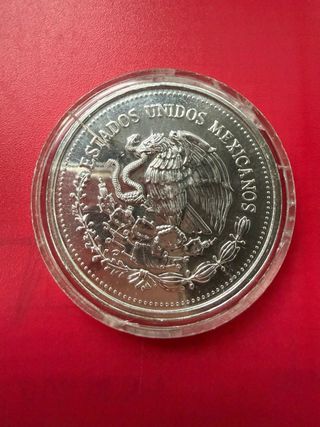 Moneda Plata Copa Mundial Futbol Mexico 86
