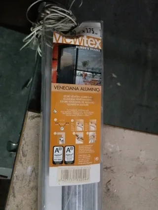 Veneciana Aluminio Viewtex 80x175cm