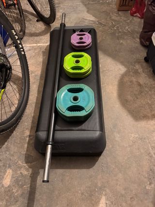 Kit Body Pump / Fitness con Barra y Discos