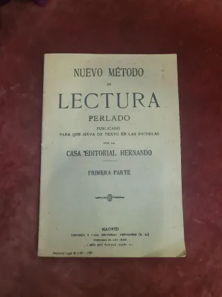 Cartilla de Lectura Perlado - Nuevo Método