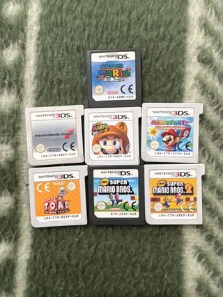 7 Juegos Nintendo ds y 3ds