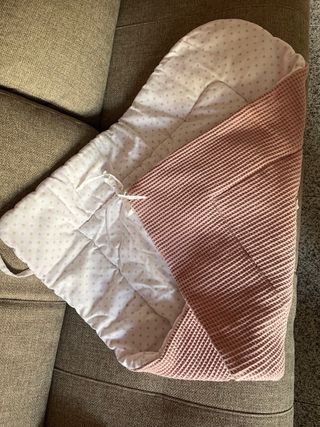 Saco para cuco de bebé hecho a mano