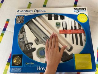 Microscopio 900x y Telescopio Discovery Channel