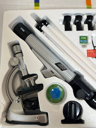 Microscopio 900x y Telescopio Discovery Channel