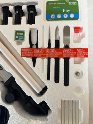 Microscopio 900x y Telescopio Discovery Channel