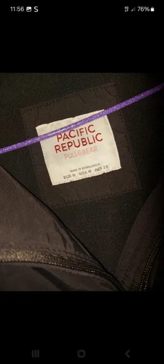 Chaqueta Pacific Republic Negra