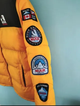 Giubbotto Nuuk Explorer Giallo Nero Taglia L