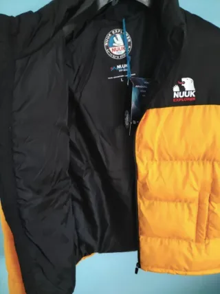 Giubbotto Nuuk Explorer Giallo Nero Taglia L