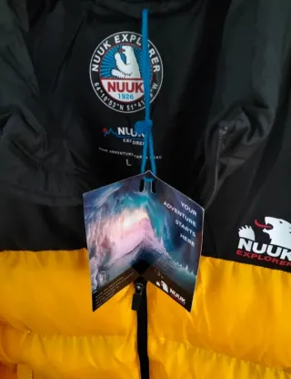 Giubbotto Nuuk Explorer Giallo Nero Taglia L