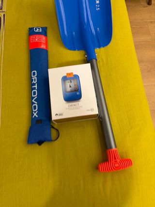 ARVA /DVA Ortovox pala aluminio y sonda Alu  240