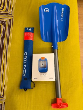 ARVA /DVA Ortovox pala aluminio y sonda Alu  240