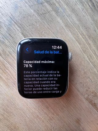Apple Watch SE 44mm Plata GPS
