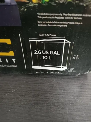 Acuario Fluvial SPEC 10L LED